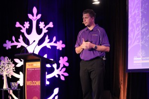 Douglas Kuskopf-Dallas presents at the conference